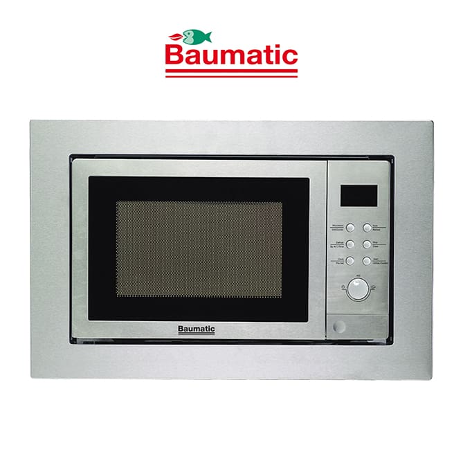 Baumatic BAMG28TK Studio Solari 60cm Microwave & Grill in Stainless Steel