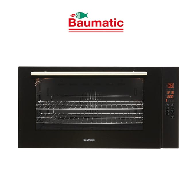 Baumatic BM90S 90cm Built In Multifunction Black Oven