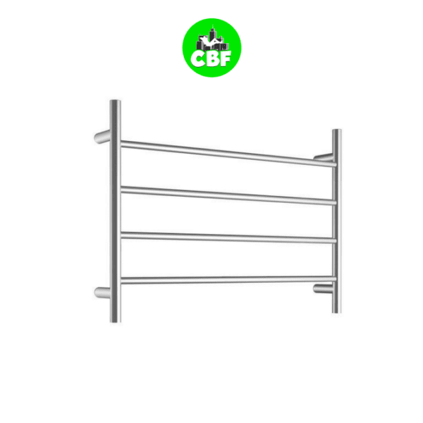 4 Rung Stainless Steel Non Heated Towel Ladder