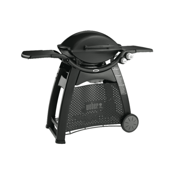 Weber 56010124 Q3100 Black Family Q Gas BBQ Barbeque LPG-front view