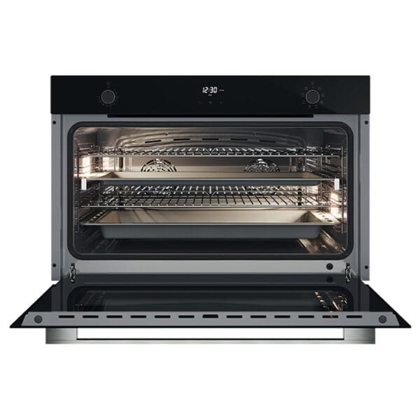 Belling BDO9608BK 90cm Built-in 8 Function Black Glass Oven