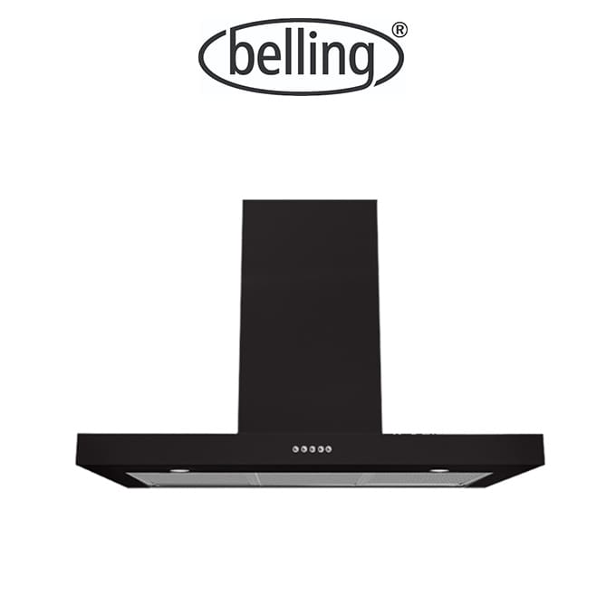 Belling BL90B 90cm Linear Rangehood 40 Fascia- Black