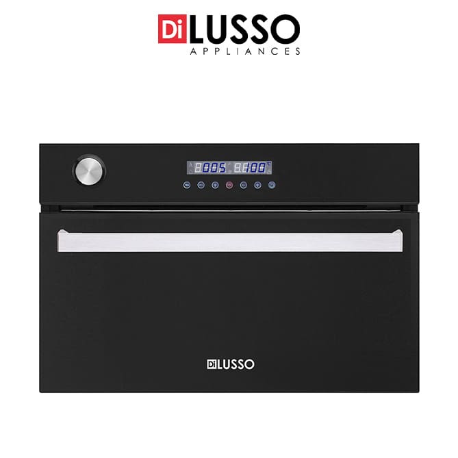 60cm Built-in Black Glass Steam Oven