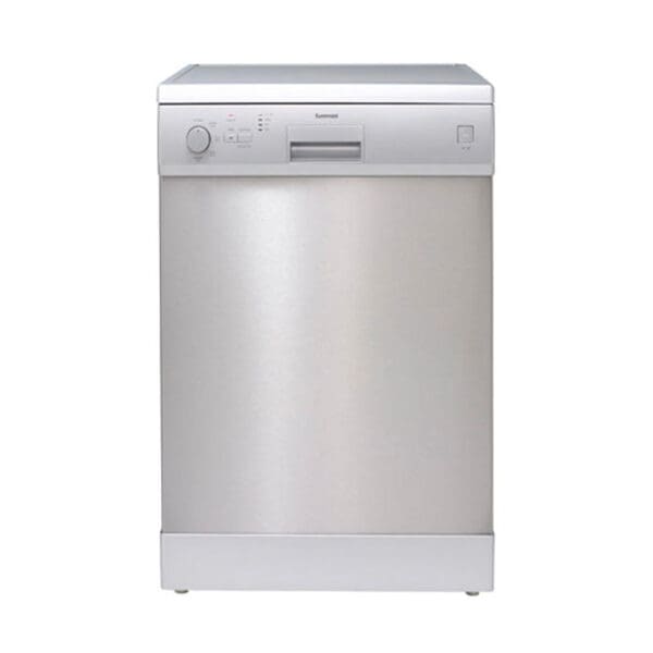 Euromaid EDW14S 60cm Dishwasher Stainless Steel 5 Program (front view)