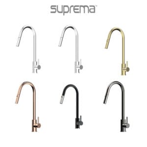 Suprema XPRESSFIT XACTA - XFIT800RKM Gooseneck Retractable Maxi Pull Out Mixer with Dual Spray.