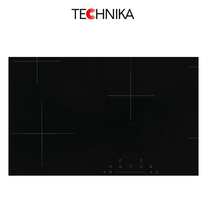 Technika 95HTSS5-5 5 function, 9 power zones 90cm Ceramic Cooktop