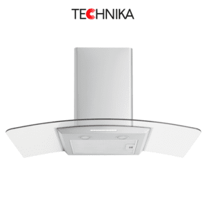 Technika TB10900SS-5 90cm Curved Glass Canopy Rangehood