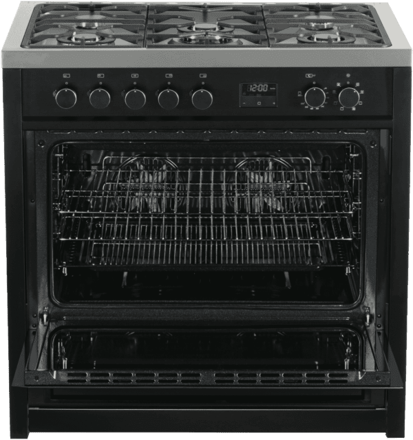 Technika TEG95TBK 90cm Dual Fuel Upright Cooker (2)