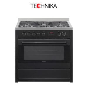 Technika TEG95TBK 90cm Dual Fuel Upright Cooker