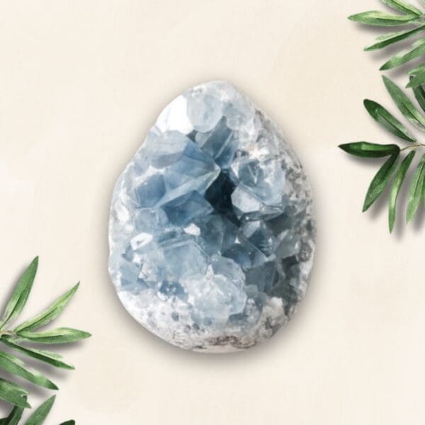 Celestite Crystal Cluster