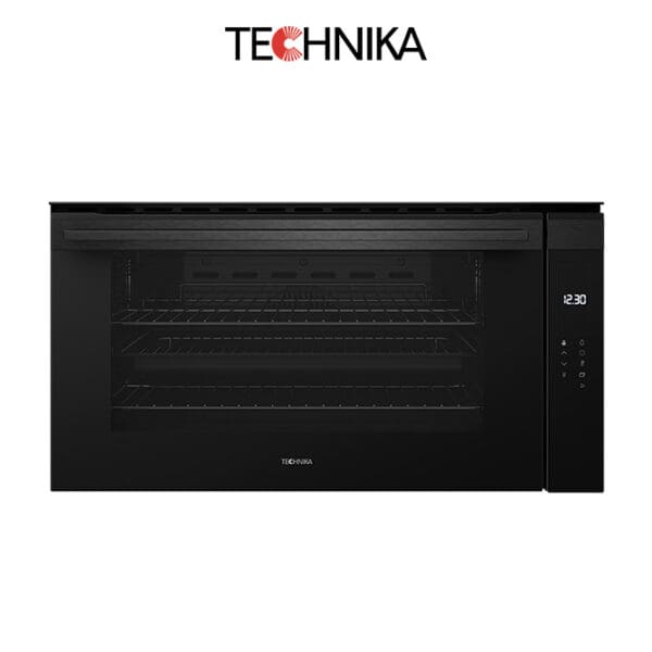 90cm Black Glass Built in Oven