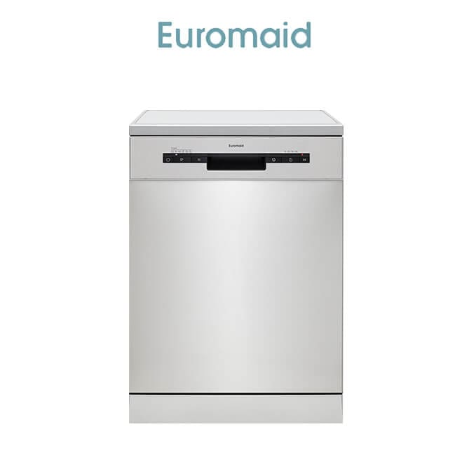 Euromaid E14DWX 60cm Stainless Steel , 60cm Freestanding Dishwasher