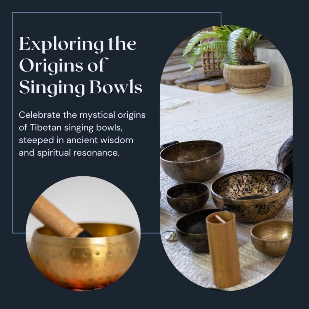 Tibetan singing bowl, adorned with intricate designs, evoking ancient wisdom and spiritual connection.