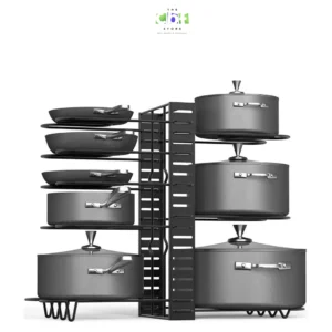 STORFEX 8 Tiers Pots and Pans Organizer
